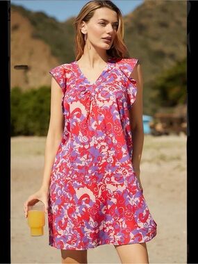 Brand New Ro's Garden Parker Mini Dress